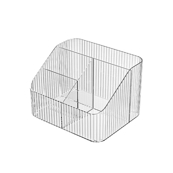 1 шт Настольная коробка для хранения канцелярских принадлежностей Коробка для сортировки всякой всячины Канцелярские принадлежности в стиле Ins