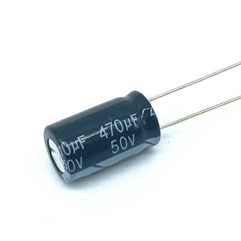 10шт Электролитический конденсатор высокого качества 50V470UF 10*17 мм 470UF 50V 10*17
