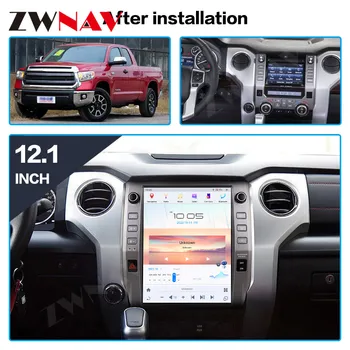 12,1‘Tesa-Экран Радио Для Toyota Tundra 2014 2015 2016 2017 2018 2019 Android GPS Автомобильный Аудио АВТО Стерео Головное Устройство Carplay DSP