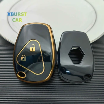 2/3 Кнопки TPU Car Remote Key Case Cover Shell Брелок Для Renault Clio Trafic Twingo Kangoo Master Modus Dacia Duster Sandero
