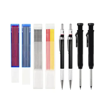 36шт Плотницкий карандаш, набор механических плотницких карандашей с плотницким механическим карандашом, глубоким карандашом для разметки