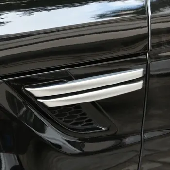 ABS Хромированная отделка бокового вентиляционного отверстия автомобиля для Land Rover Range Rover Sport 2014 2015 2016 2017 Аксессуары для стайлинга автомобилей
