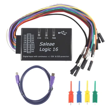 USB Logics Analyzer 100M 16 Каналов, высокоскоростные суперинтерфейсы Собирают и анализируют данные синхронно