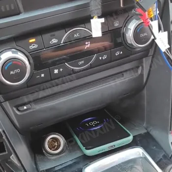 Беспроводное зарядное устройство AI car Auto для Mazda CX4 CX-4 Интеллектуальная инфракрасная быстрая беспроводная зарядка Автомобильный держатель для телефона для iphone