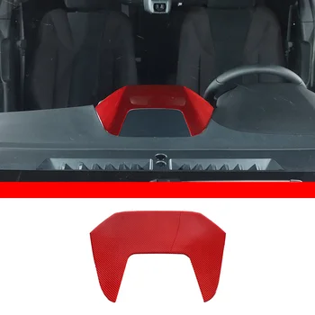 Для 2021-2023 Subaru WRX Наклейка на приборную панель автомобиля из мягкого углеродного волокна, Аксессуары для украшения интерьера автомобиля