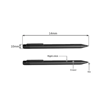 Для 3 Pro3/4/5/6/ Емкостная ручка для книг/ ноутбуков с 1024 уровнями нажатия с наконечником + наконечник -черный