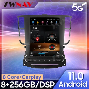 Для ACURA TL CARPLAY Android 12 Автомагнитола стереоприемник Авторадио Мультимедийный плеер GPS Навигация