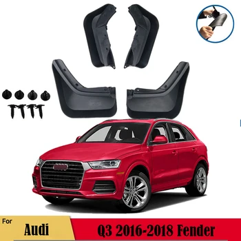 Для Audi Q3 2016 2017 2018 Автомобильные Шины Модифицированное Крыло Брызговик Аксессуары Для Украшения Автомобиля