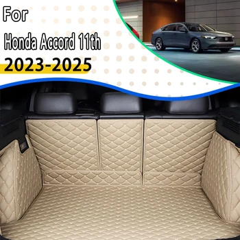Для Honda Accord 11th MK11 CY 2023 2024 2025 Коврик для заднего багажника автомобиля, украшение интерьера, Коврик для хранения в багажнике автомобиля, Грузовые Автоаксессуары