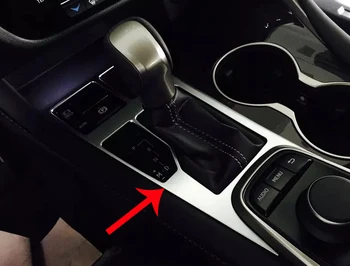 Для Lexus RX Class RX350 RX405h 2016-2018 Внутренняя ручка переключения передач из нержавеющей стали, накладка на автомобильные аксессуары, наклейки