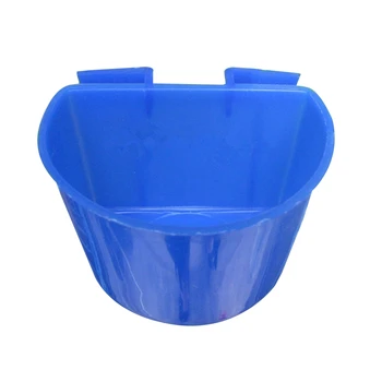 для Голубя Чашка Для Воды Подвесная Миска для Кормления Курицы Перепела Маленькой Птицы Попугая Пластиковая Кормушка для Воды для Клетки 270F