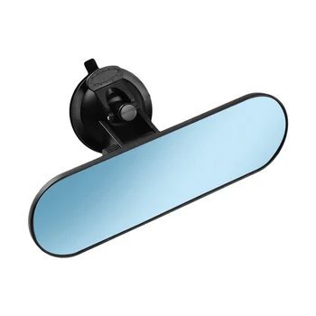 Зеркало заднего вида, Универсальное Автомобильное Зеркало Для Грузовика, Регулируемое на 360 ° Внутреннее Зеркало заднего вида с Присоской, 220 * 65 мм