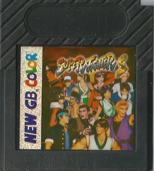Игровая карта Super Fighters S GBC по мотивам King Of Fighter 99 