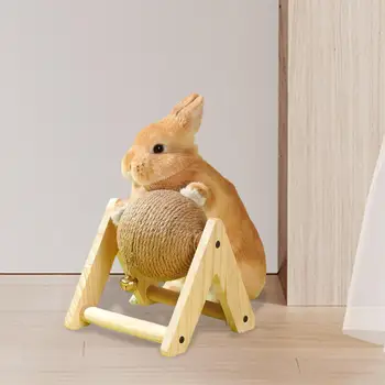 Игрушка для царапания кролика Мячик для царапания Кролика для кроликов Мелких животных