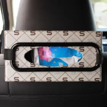 Крышка коробки для салфеток Удобный Автомобильный Зажим для салфеток Аксессуары для интерьера автомобиля Автомобильный Зажим для бумажных полотенец Портативные Автозапчасти Универсальный