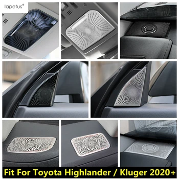 Лампа для чтения, Боковая Воздушная Панель, Стойка, Динамик, Звуковая Рамка Для Громкоговорителя, Накладка Для Toyota Highlander/Kluger 2020 - 2022