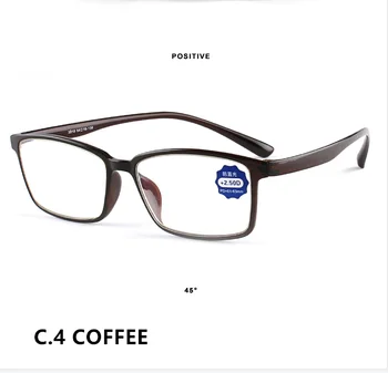 Модные очки для чтения с защитой от синего света, Ультралегкие очки для чтения, элегантные удобные очки для дальнозоркости Унисекс
