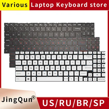 Новая клавиатура для ноутбука с подсветкой на Русском языке США для MSI Katana GF66 MS-1582/1581/1583 GF76 GL76 GL66 MS-17L1 MS-17L2 MS-17H3