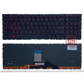 Новая клавиатура США для ноутбука HP 15-DH 15-DC 17-CB TPN-C144 TPN-Q211 TPN-C143 С подсветкой Клавиатуры