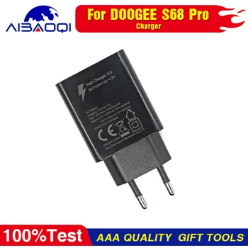 Оригинальный Адаптер Переменного Тока Doogee S95 Pro Зарядное Устройство EU Plug Travel Switching Power Supply + USB-Кабель Для Передачи Данных Для Телефона Doogee S68 Pro