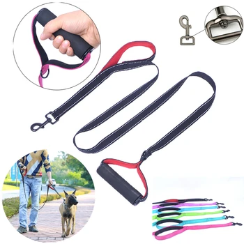 Ошейники с D-образным кольцом для собак и кошек, Светоотражающие шнурки, Металлические шнурки, Средства безопасности при путешествии с домашними животными