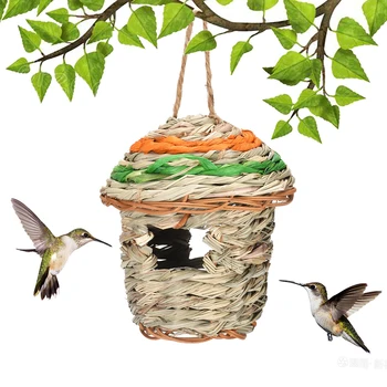 Подвесная кормушка для диких птиц с дверцей 3,5 см, устойчивая к атмосферным воздействиям, Идеи для украшения сада во дворе на открытом воздухе Для любителей птиц