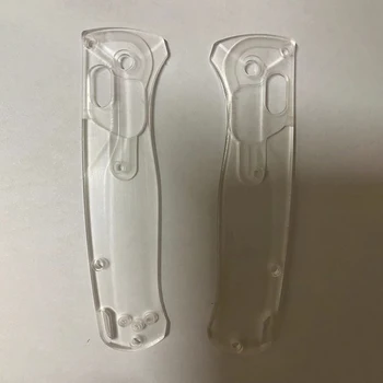 Прозрачные Акриловые Накладки на рукоятку складного ножа, заменяющие оригинальную рукоятку для ножей Benchmade Bugout 535, Деталь для изготовления своими руками