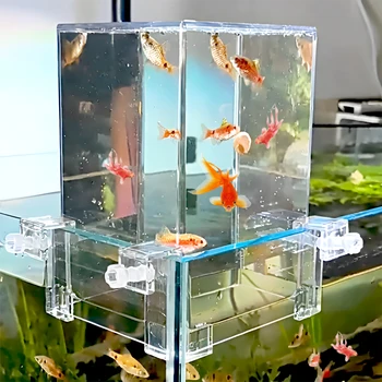 Рыбный лифт, Перевернутая аквариумная башня, украшения для аквариума, заставляющие ваших рыб парить над водой