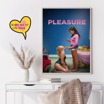 Удовольствие (2021) Обложка для постера фильма, фотопечать, холст, настенное искусство, домашний декор (без рамы)