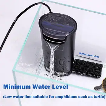 Фильтр для аквариума, быстрый эффективный фильтр для аквариума, Бесшумный фильтр, пространство для аквариумов, обеспечивающее оптимальную фильтрацию