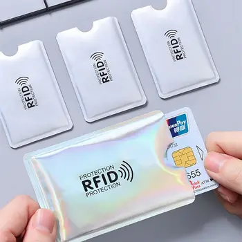 Чехол для защиты от Rfid-карт, защитный чехол для банковских карт, блокирующий Rfid-карту, защитный чехол для защиты от сканирования, защитный чехол для защиты от Nfc